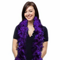 6' Purple Solid Color Boa